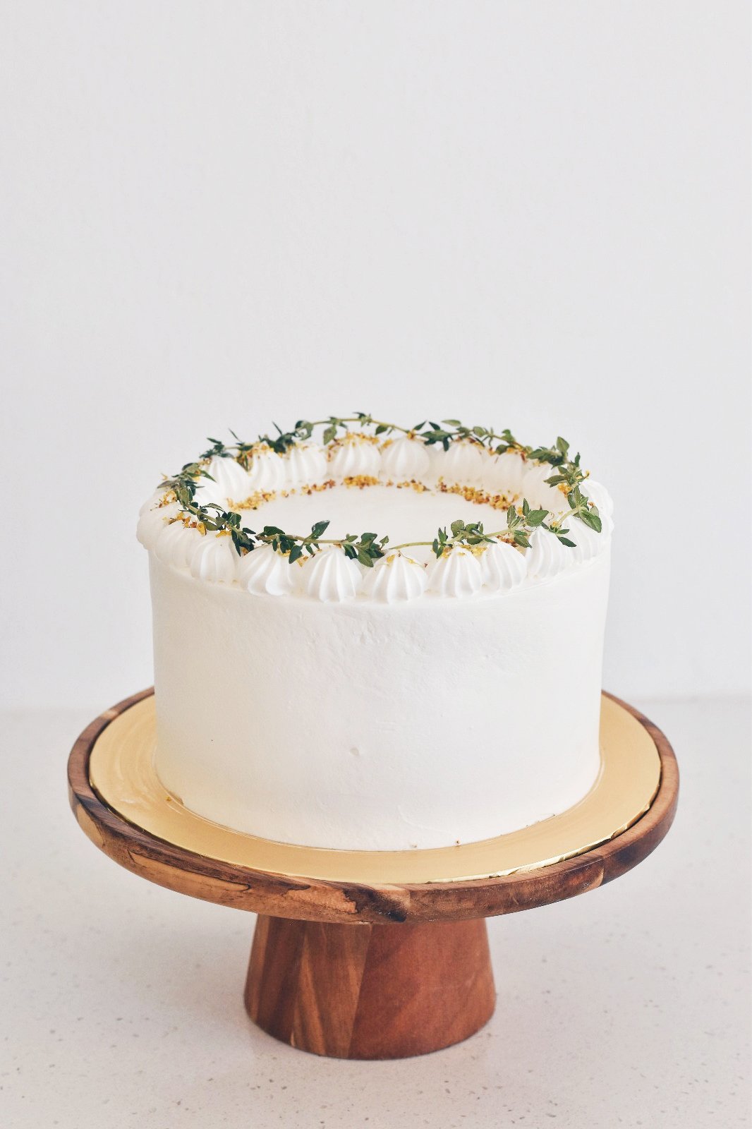Passionfruit Jasmine Fresh Cream Cake