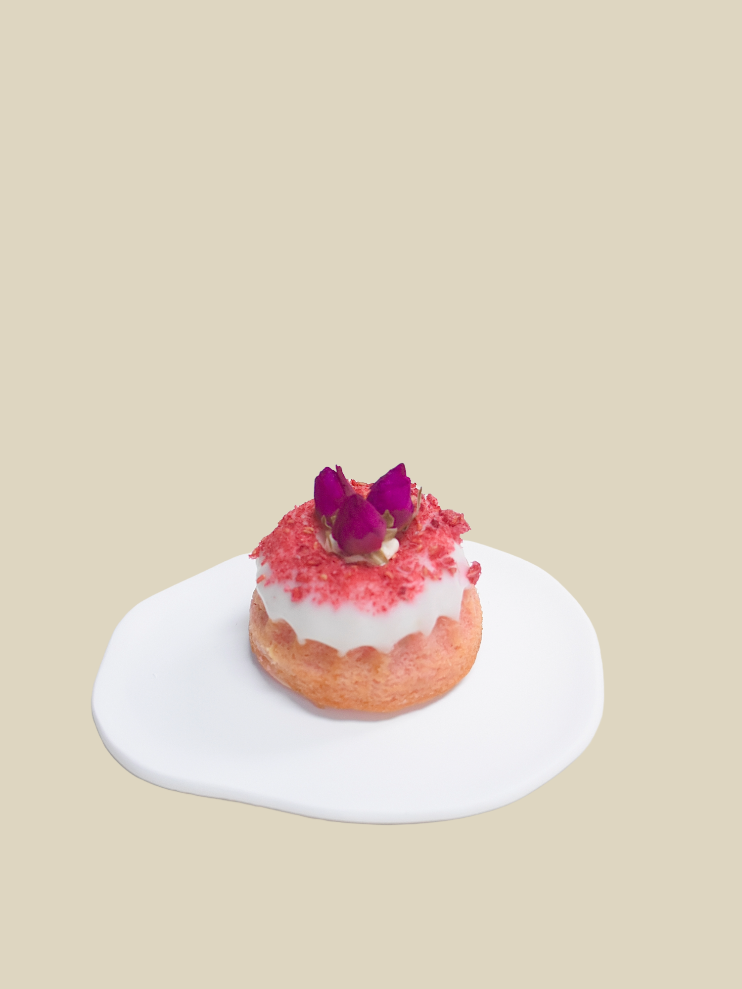 Lychee Raspberry Rose Tea Cake in a box of 4, order online for Singapore delivery