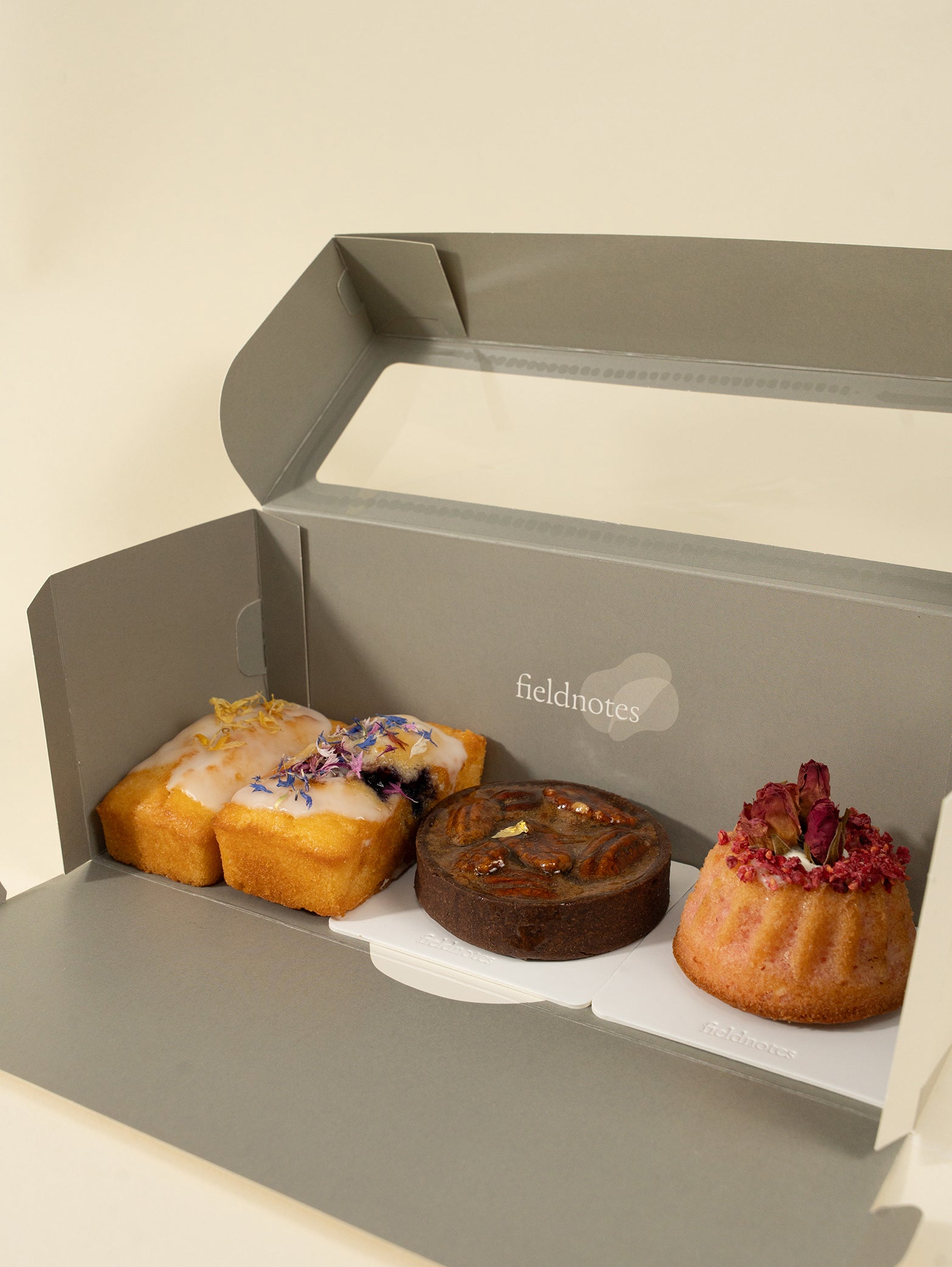 Assorted tart and bakes dessert box for online order, for islandwide delivery in Singapore