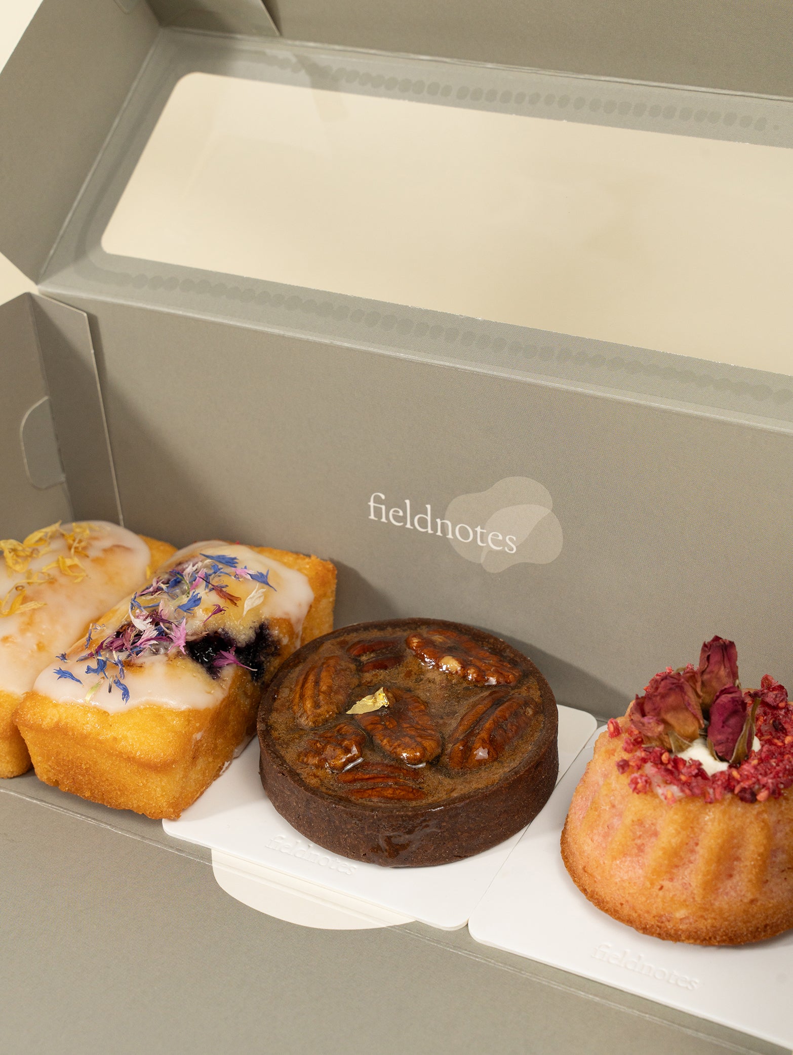 Assorted tart and bakes dessert box for online order, for islandwide delivery in Singapore