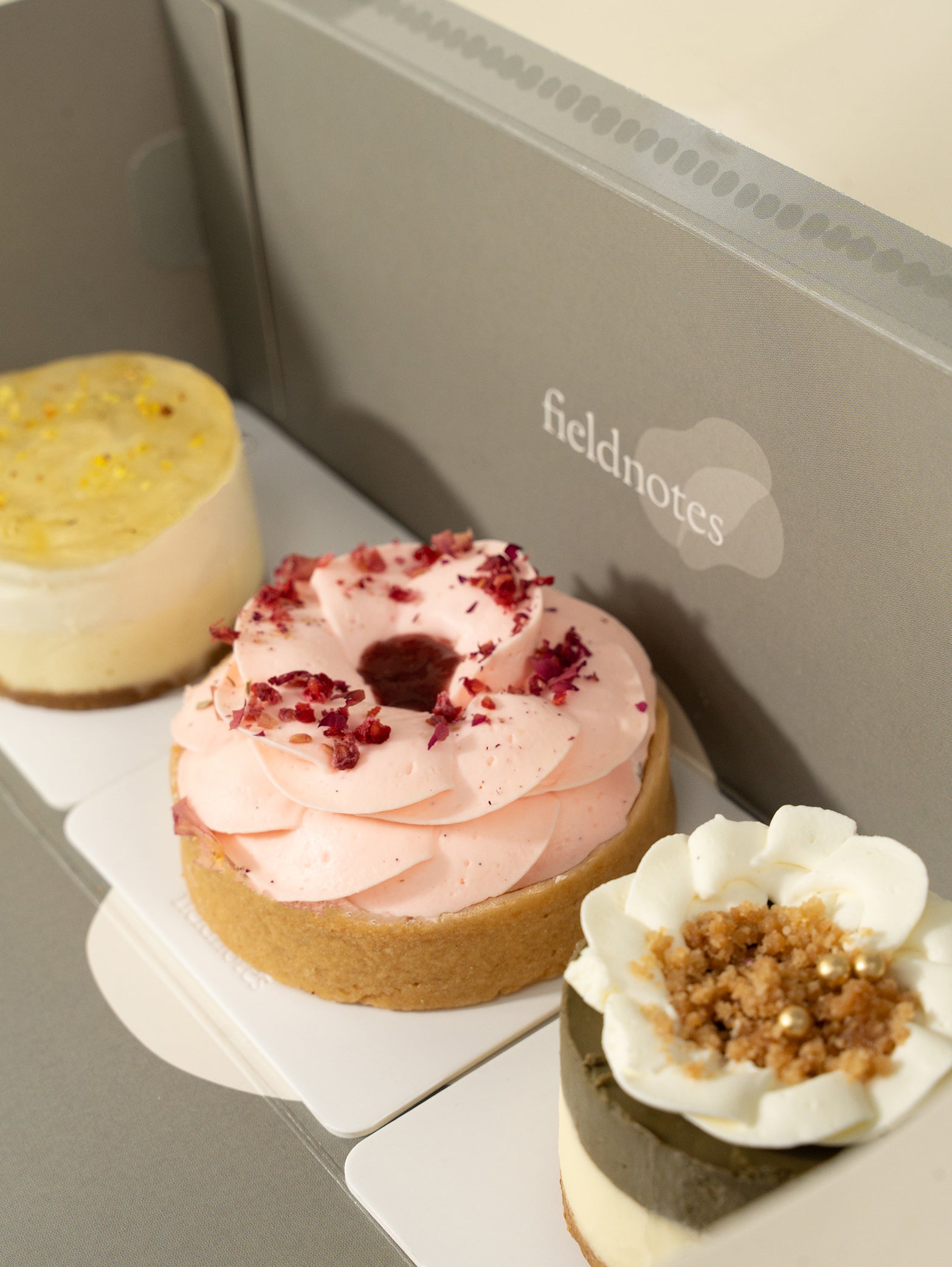 Garden Whispers | Assorted Cheesecakes & Tart Dessert Box