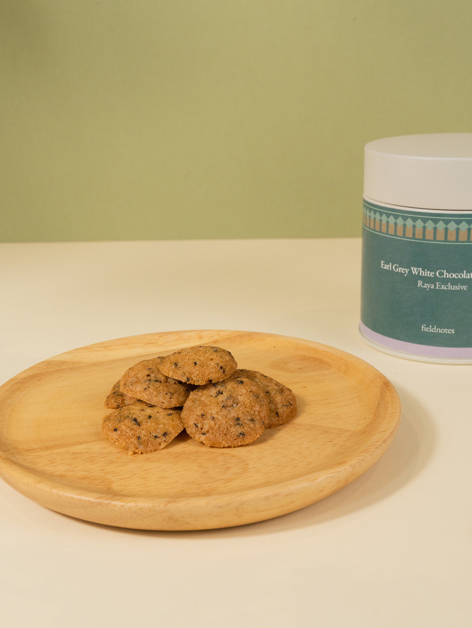 Earl Grey White Chocolate Cookies l Raya Exclusive