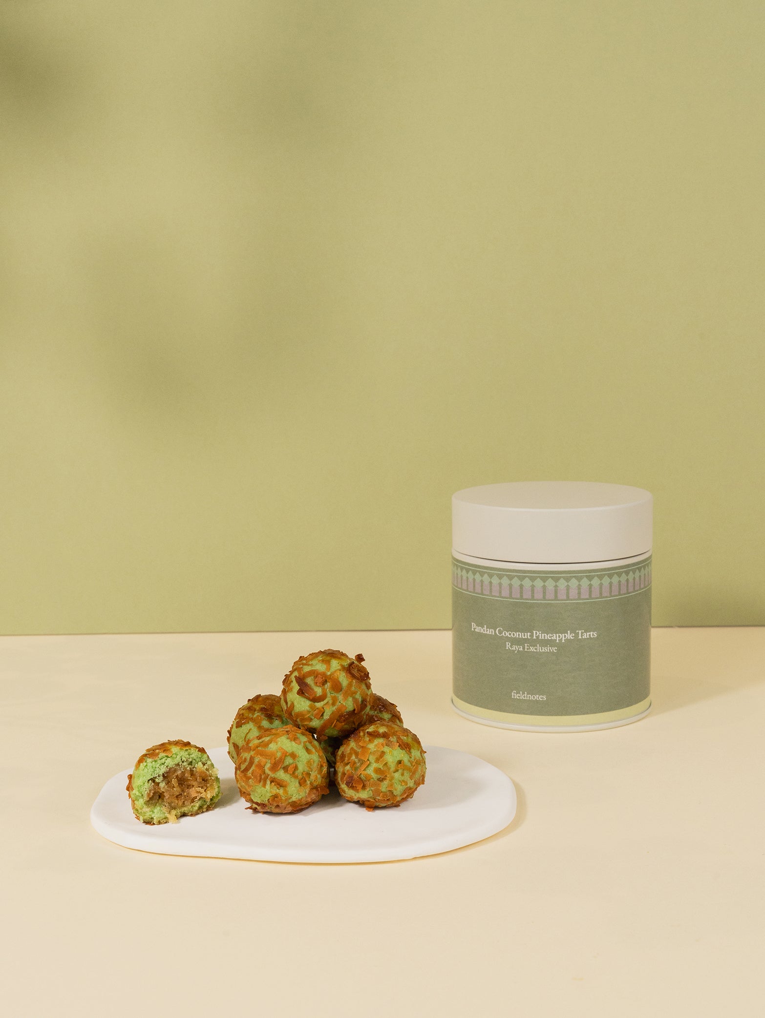 Pandan Coconut Pineapple Tarts | Raya Exclusive