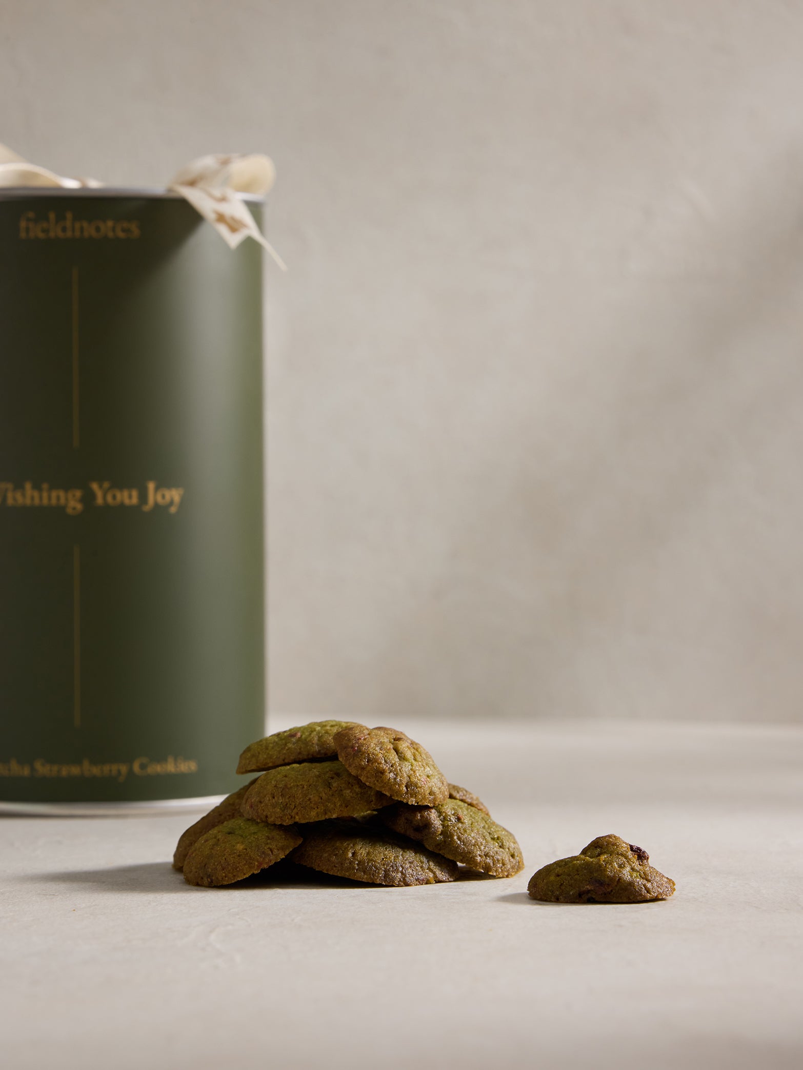 Matcha Strawberry Cookies | Christmas Exclusive