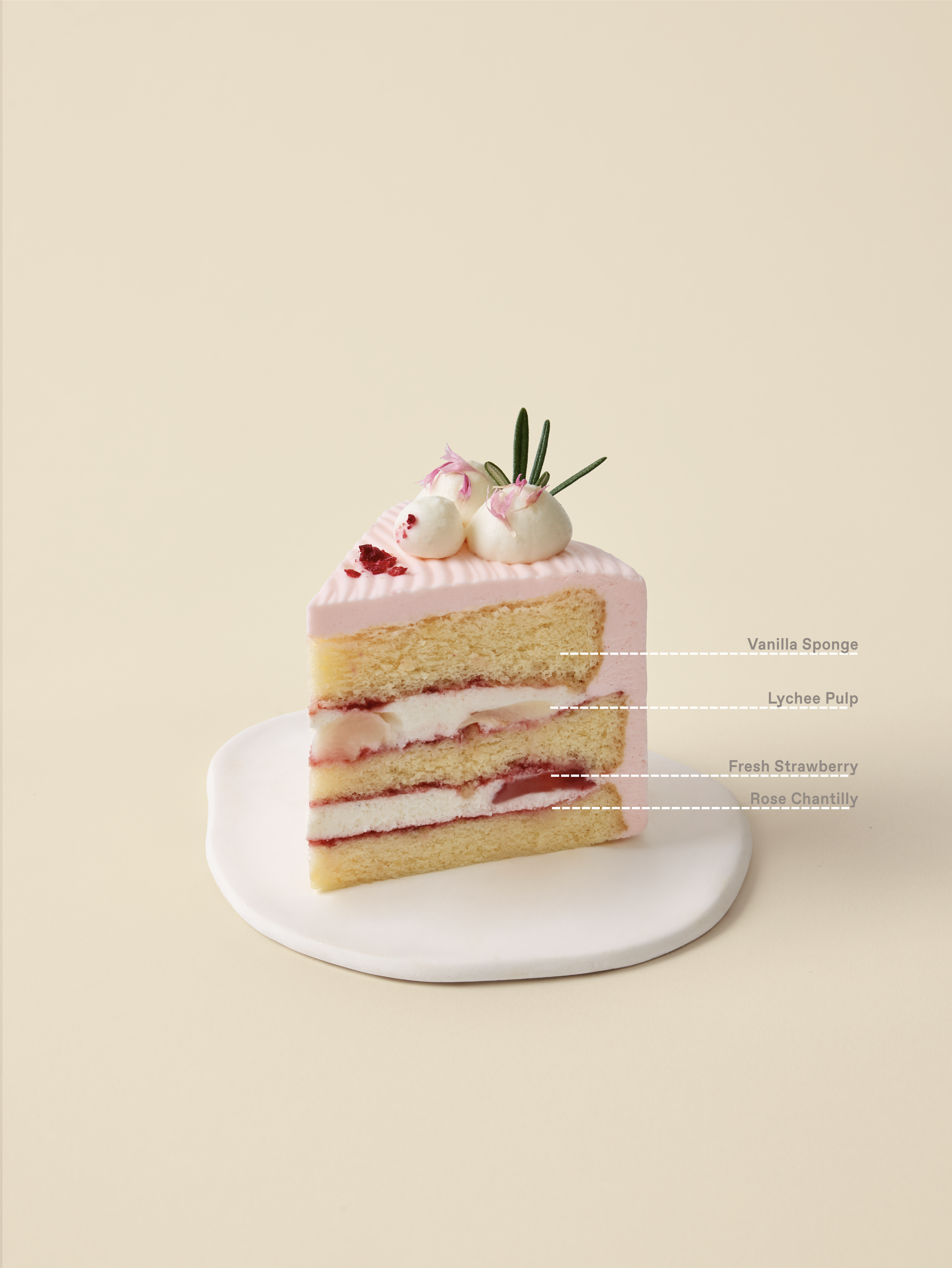 Lychee Strawberry Rose | Next Day Delivery