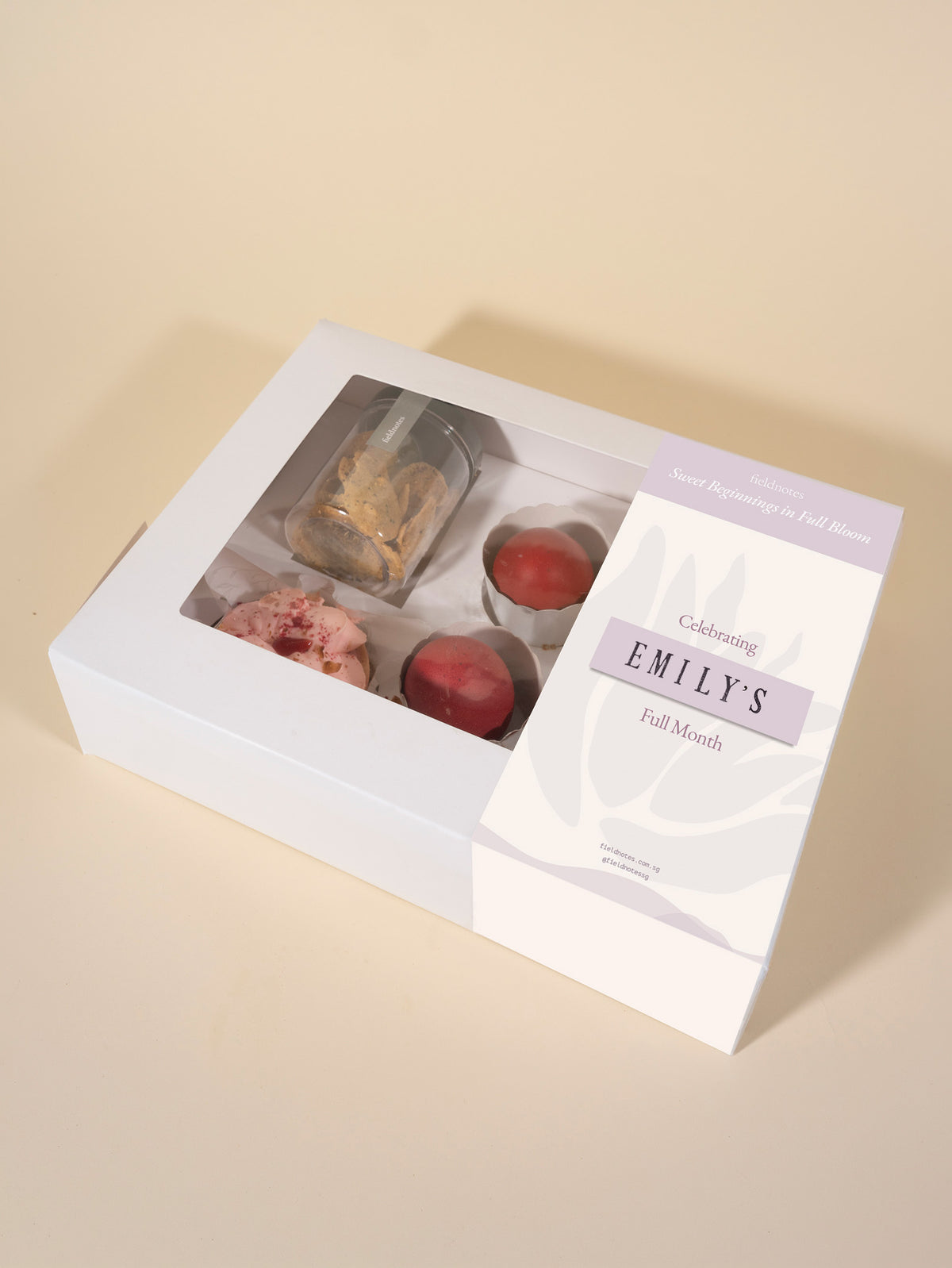 Stardust Full Month Gift Box Pink (min. 6 boxes)