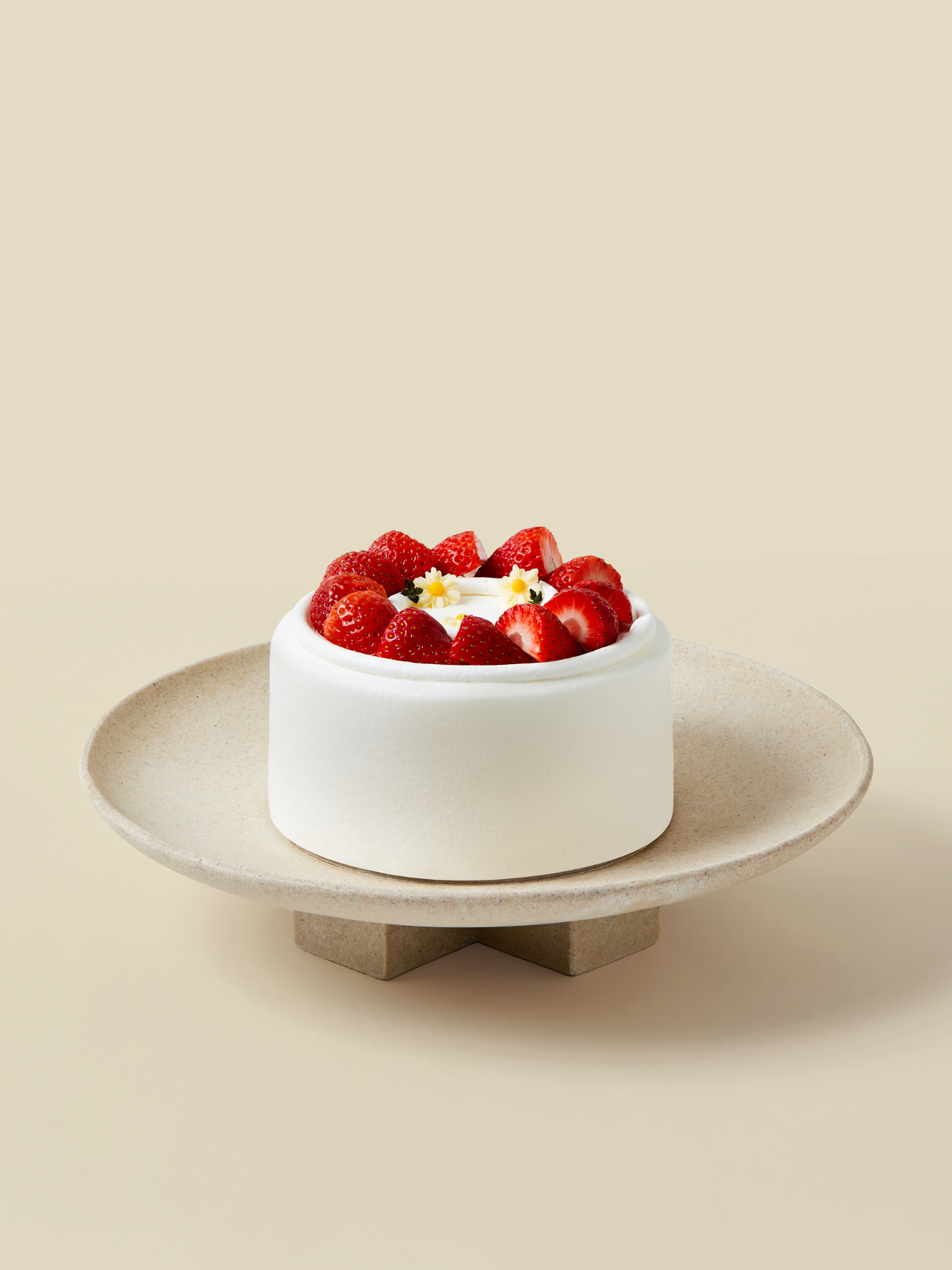 Delicious soft Strawberry shortcake with fresh strawberries, available for online delivery in Singapore