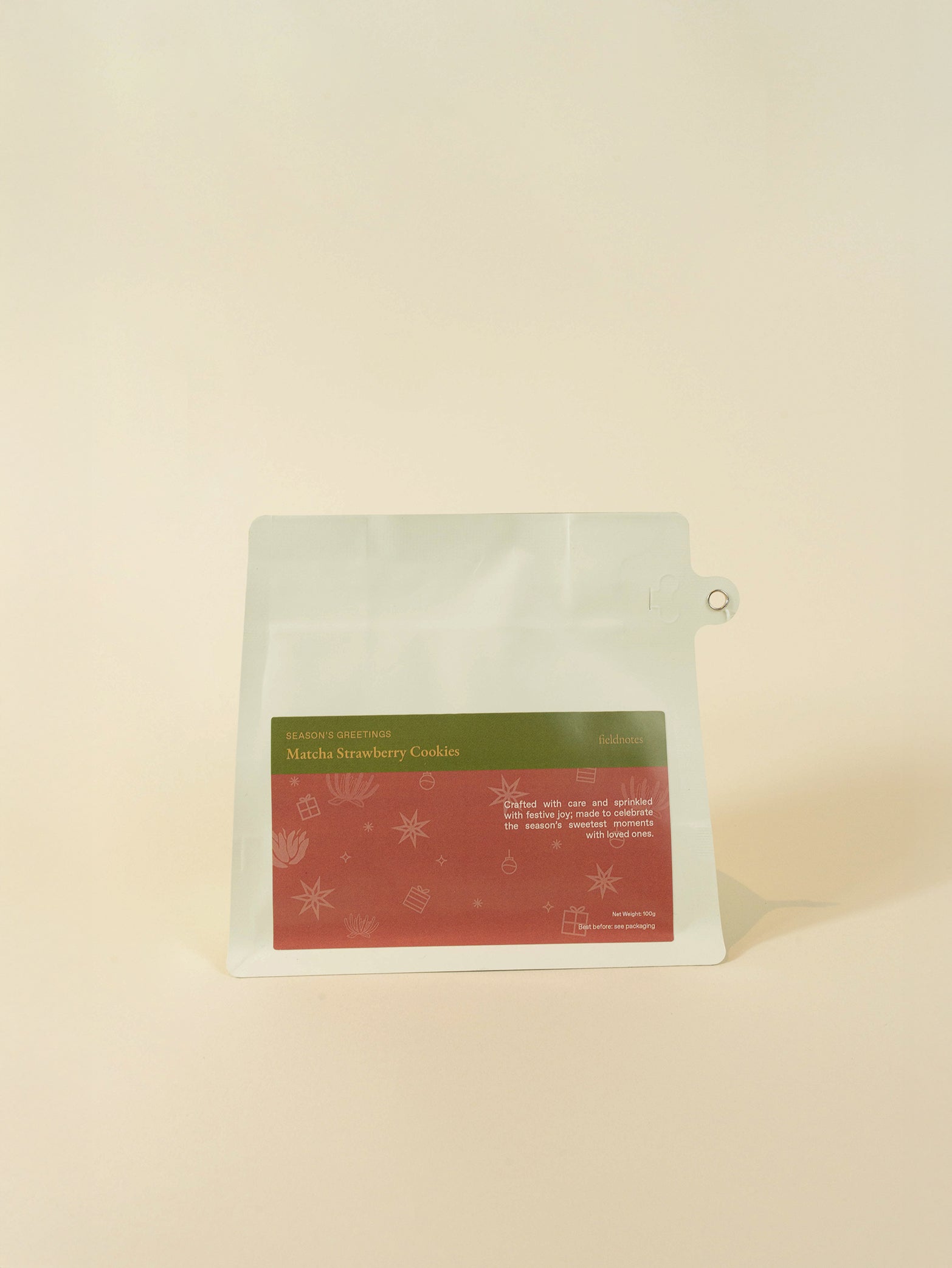 Matcha Strawberry Cookies Pouch | Limited Exclusive