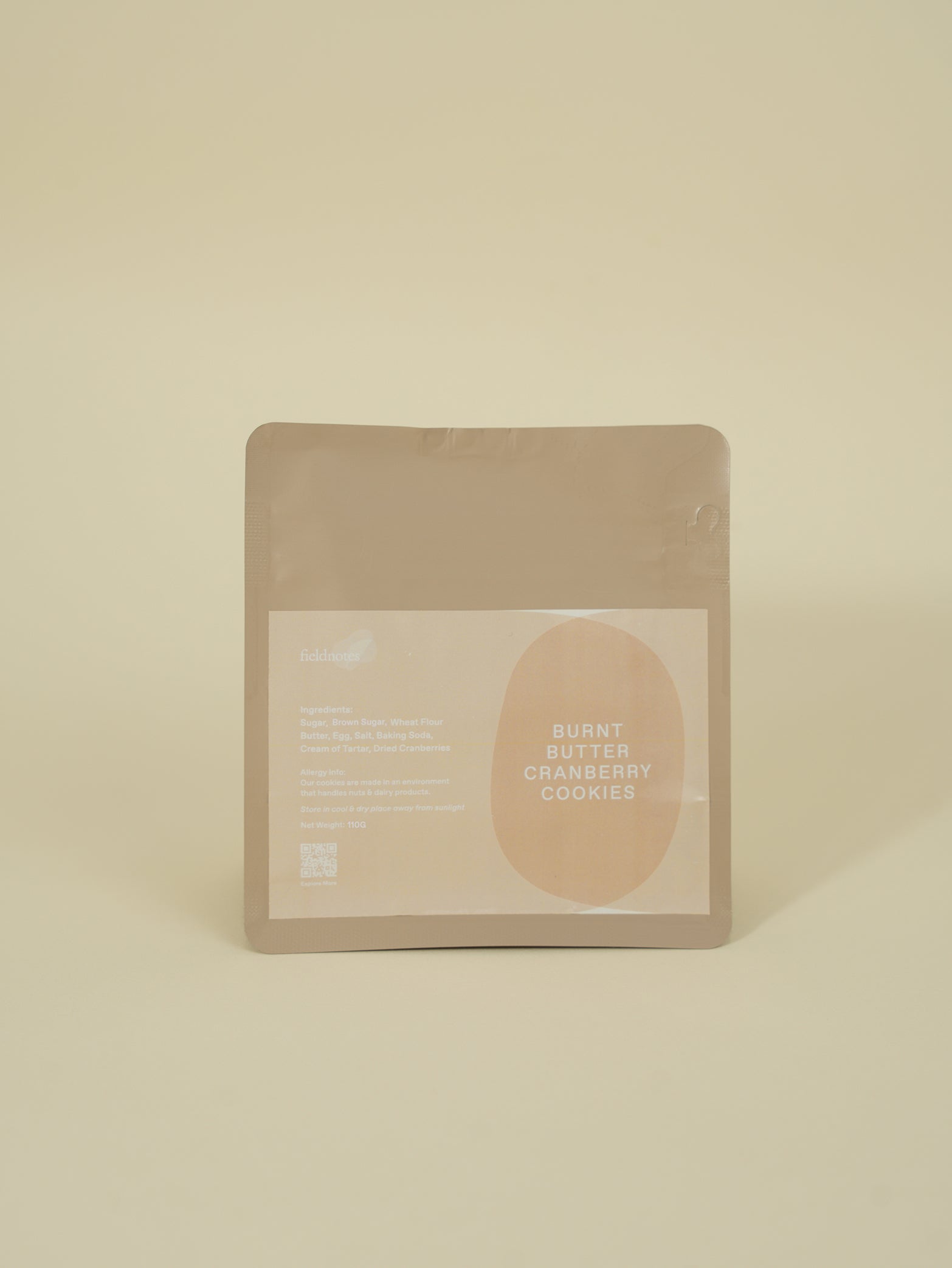 Packaged burnt butter cranberry cookies for gifting available for online delivery in Singapore