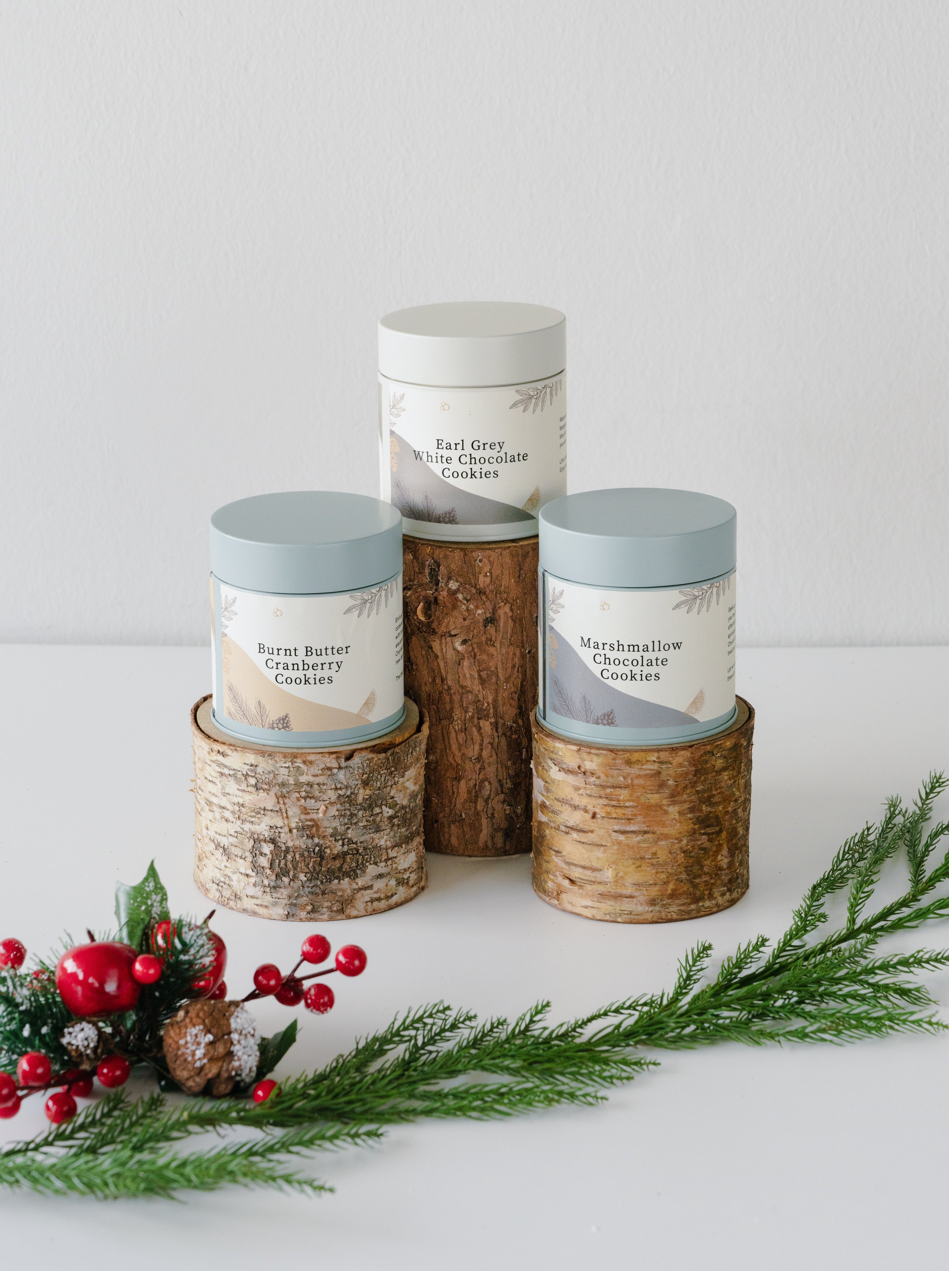 Limited Christmas Edition: Earl Grey White Chocolate Cookies