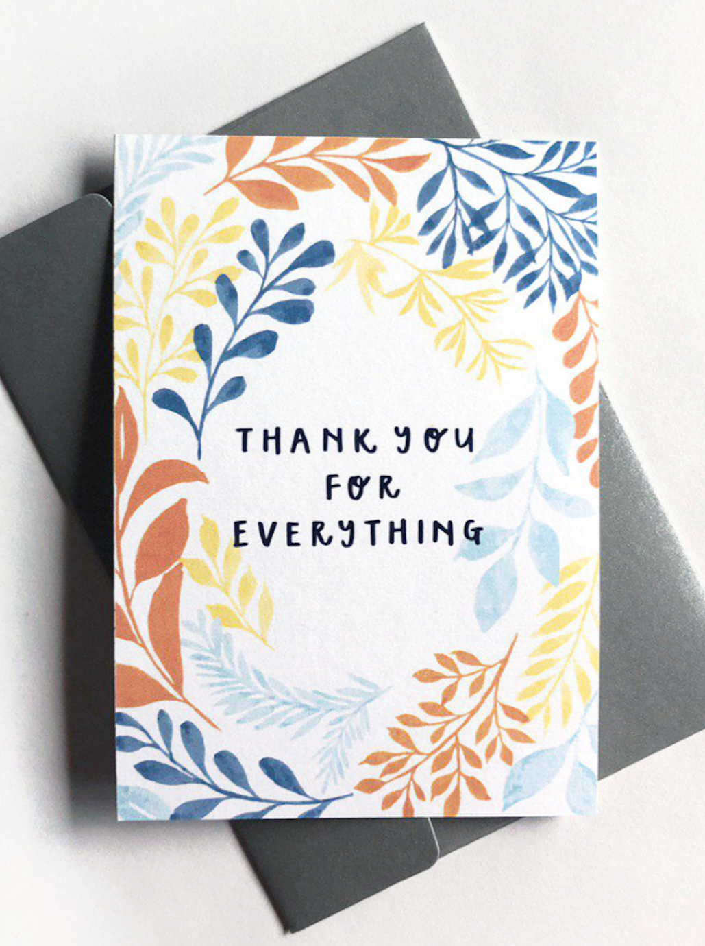 Thank You For Everything Card