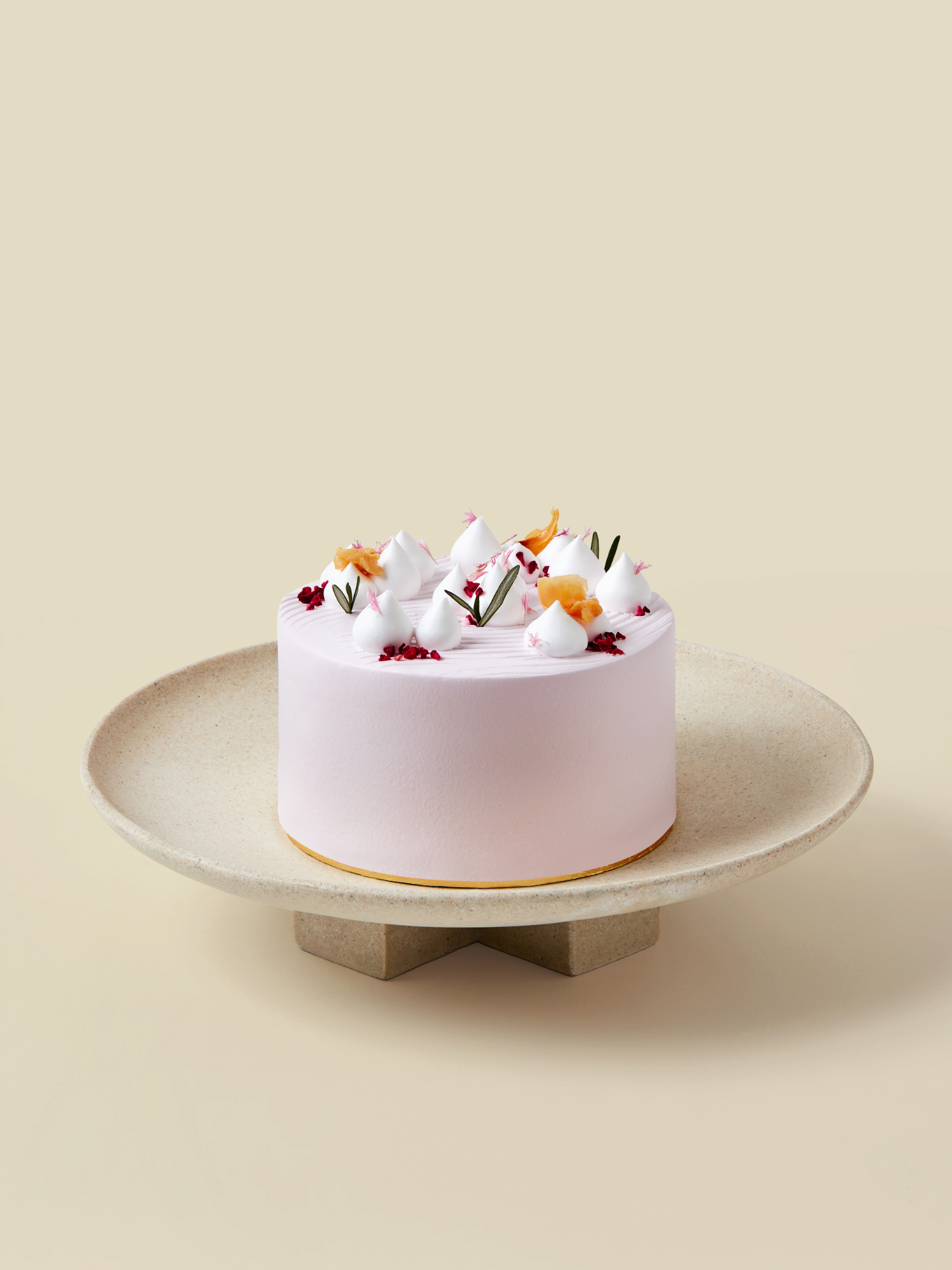 Lychee Strawberry Rose Cake | Fieldnotes Cake Shop Singapore