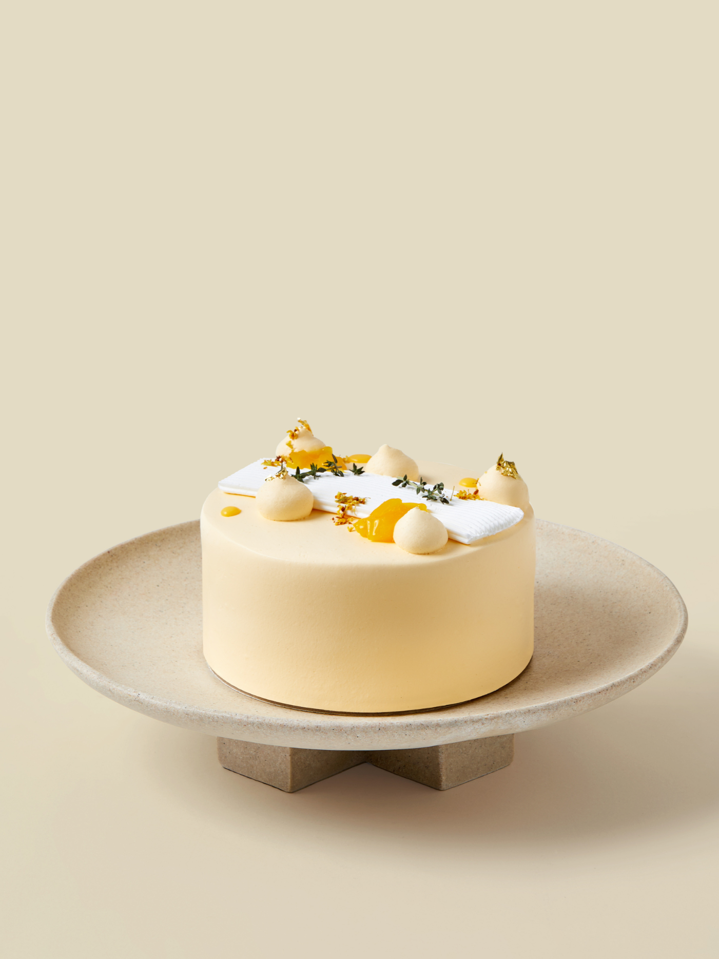 Mango Yuzu Fresh Cream Cake | Fieldnotes Singapore