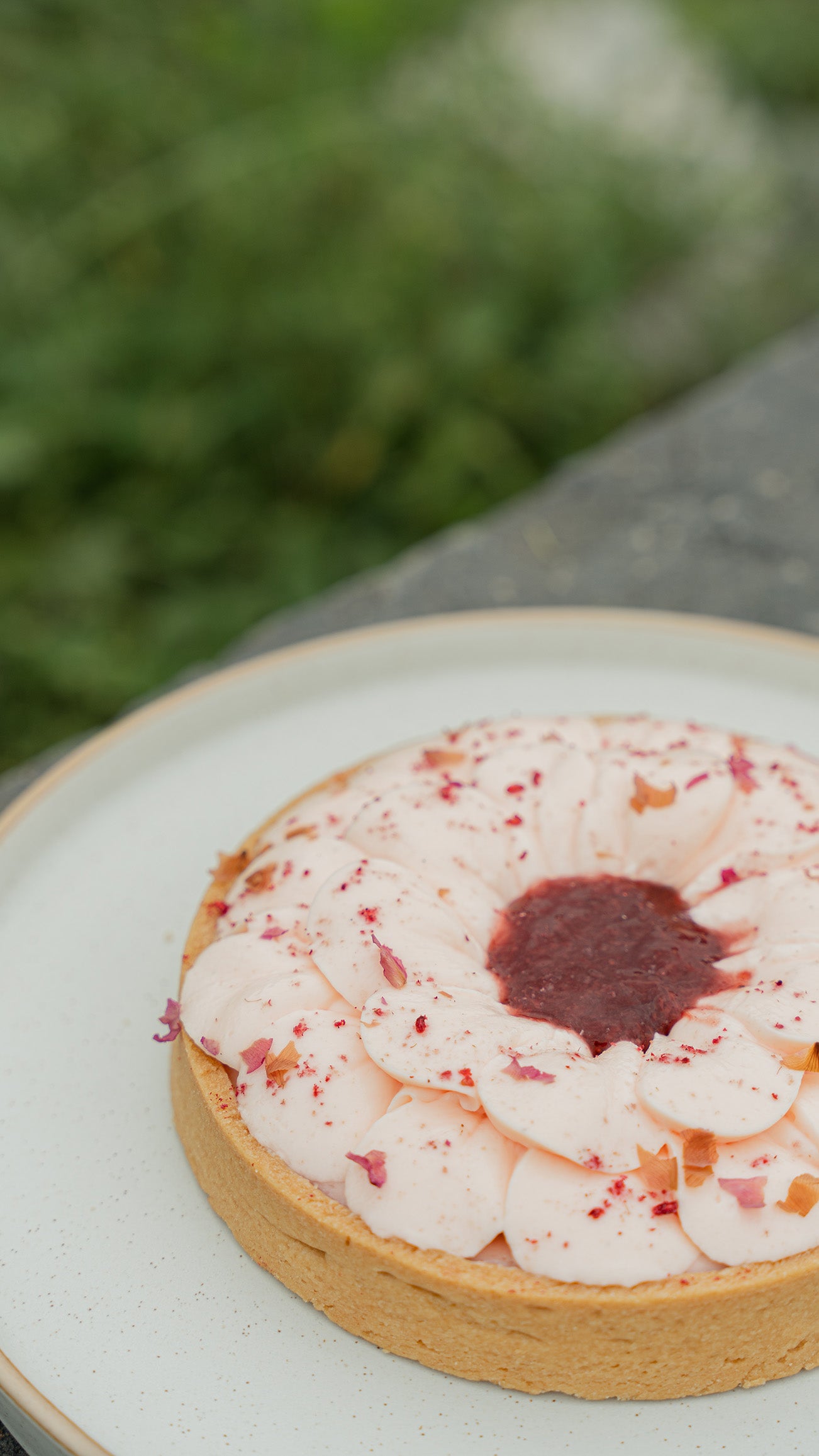 Strawberry Rose Tart (Box of 3)