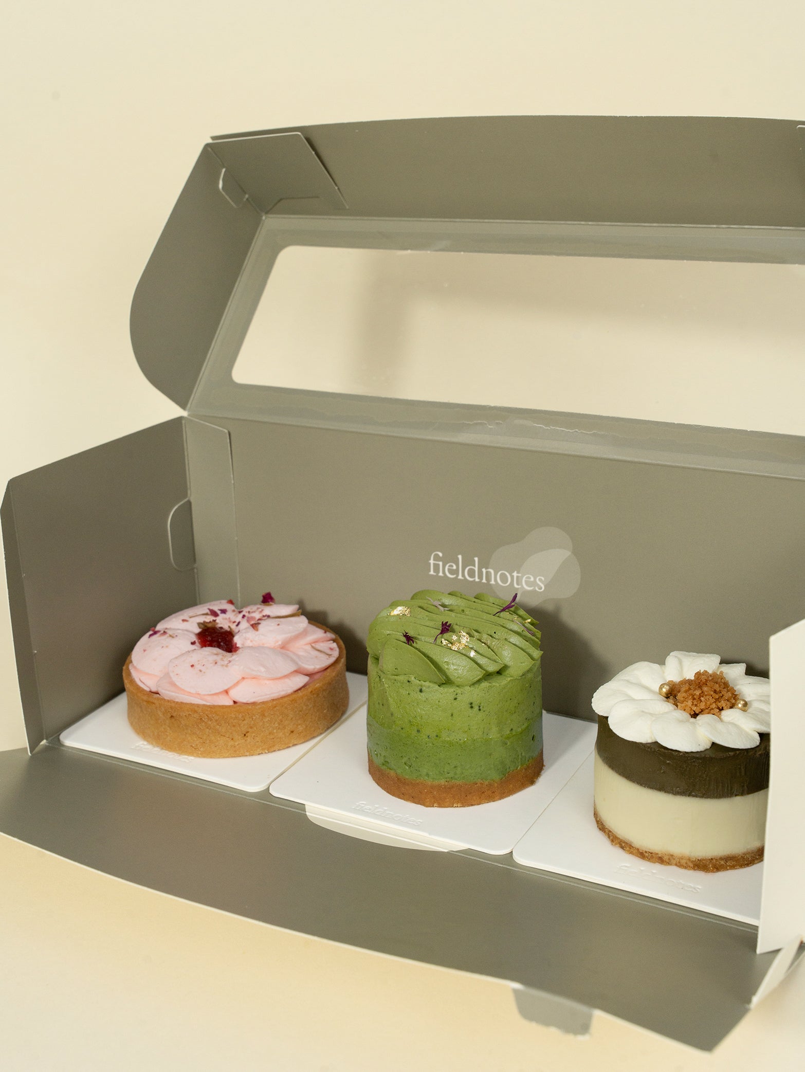 Garden Whispers | Assorted Cheesecakes & Tart Dessert Box