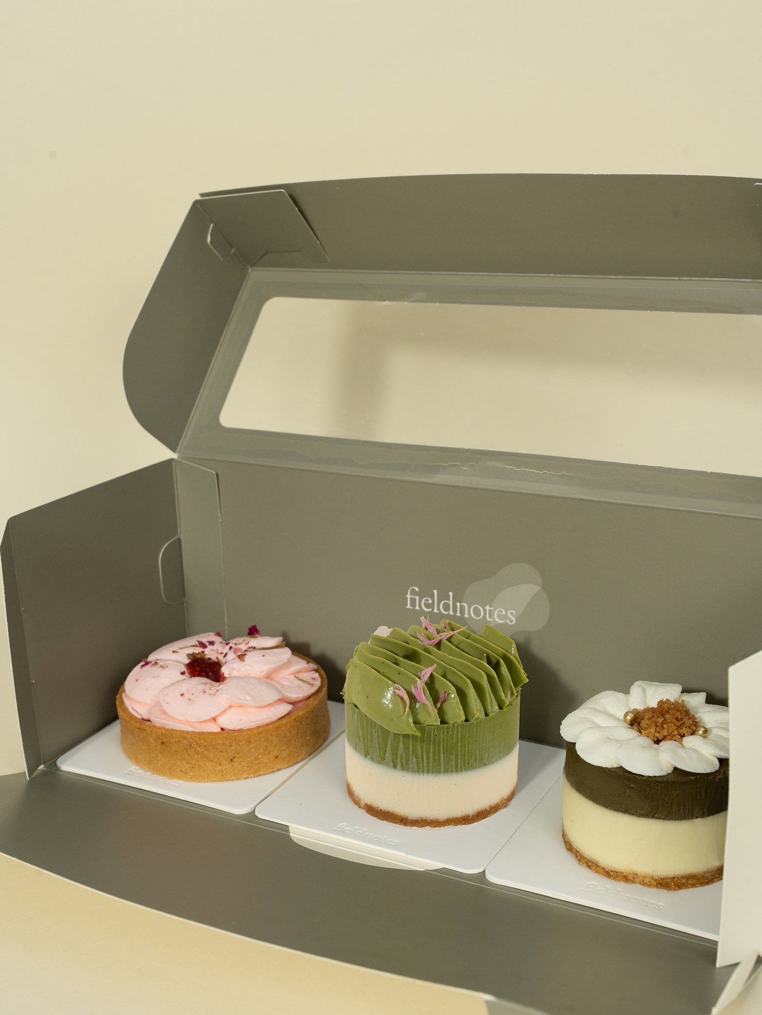 Garden Whispers | Assorted Cheesecakes & Tart Dessert Box