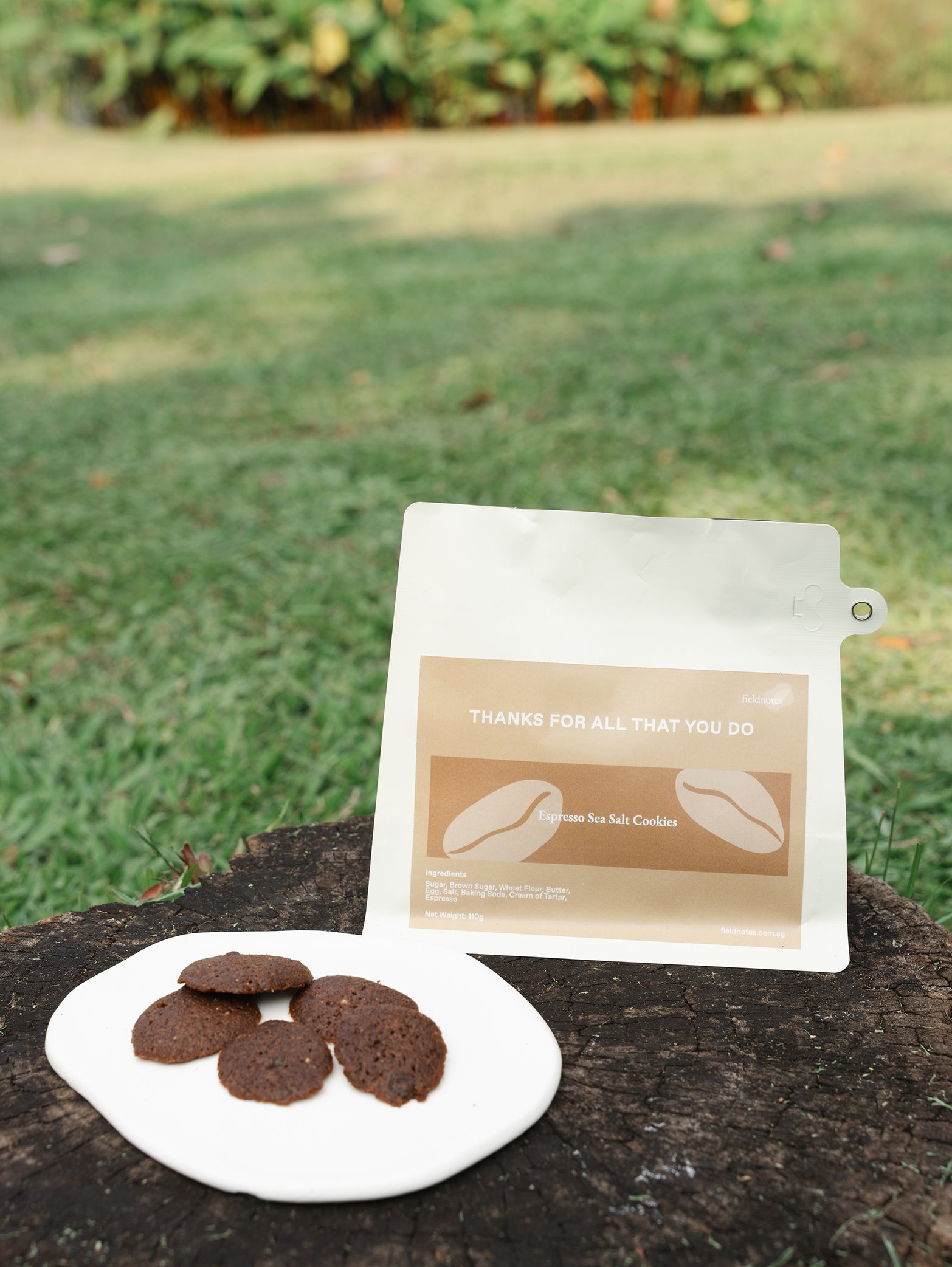 A Teacher's Day special gift idea - Delicious espresso sea salt cookies for gifting, available for online delivery in Singapore