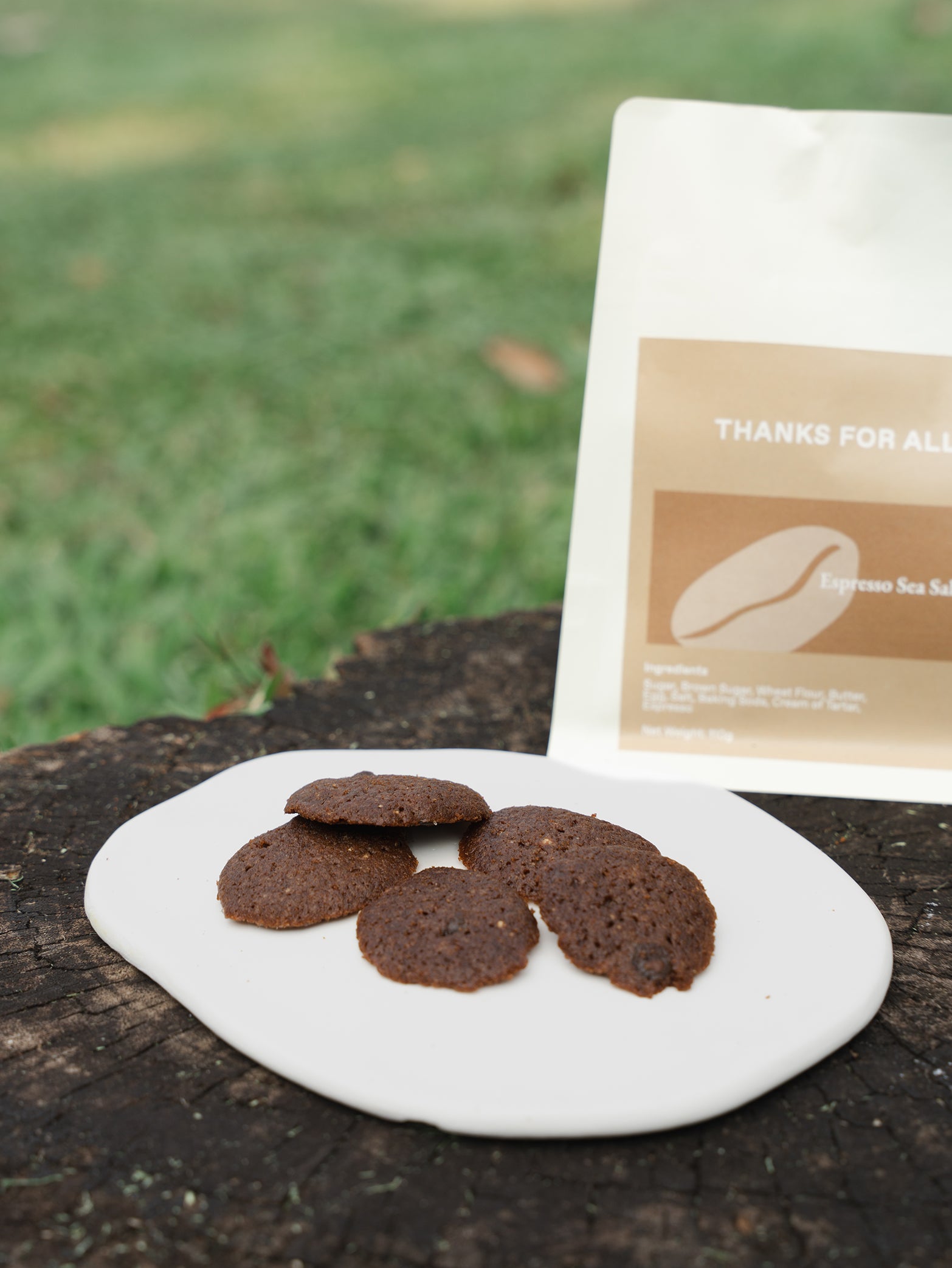 A Teacher's Day special gift idea - Delicious espresso sea salt cookies for gifting, available for online delivery in Singapore