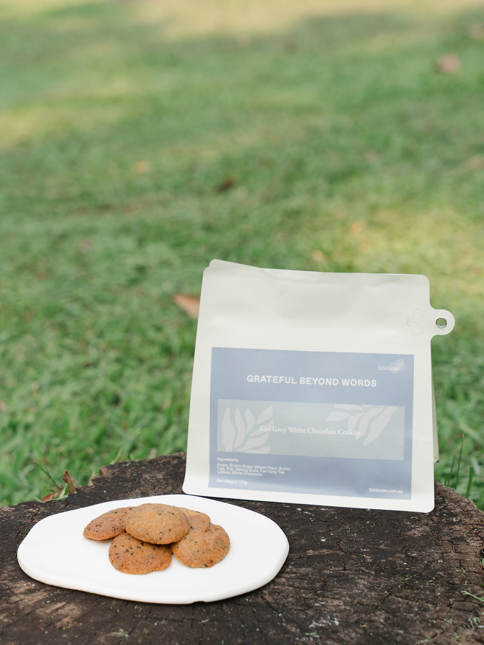 A Teacher's Day special gift idea - Fragrant earl grey white chocolate cookies, available for online delivery in Singapore
