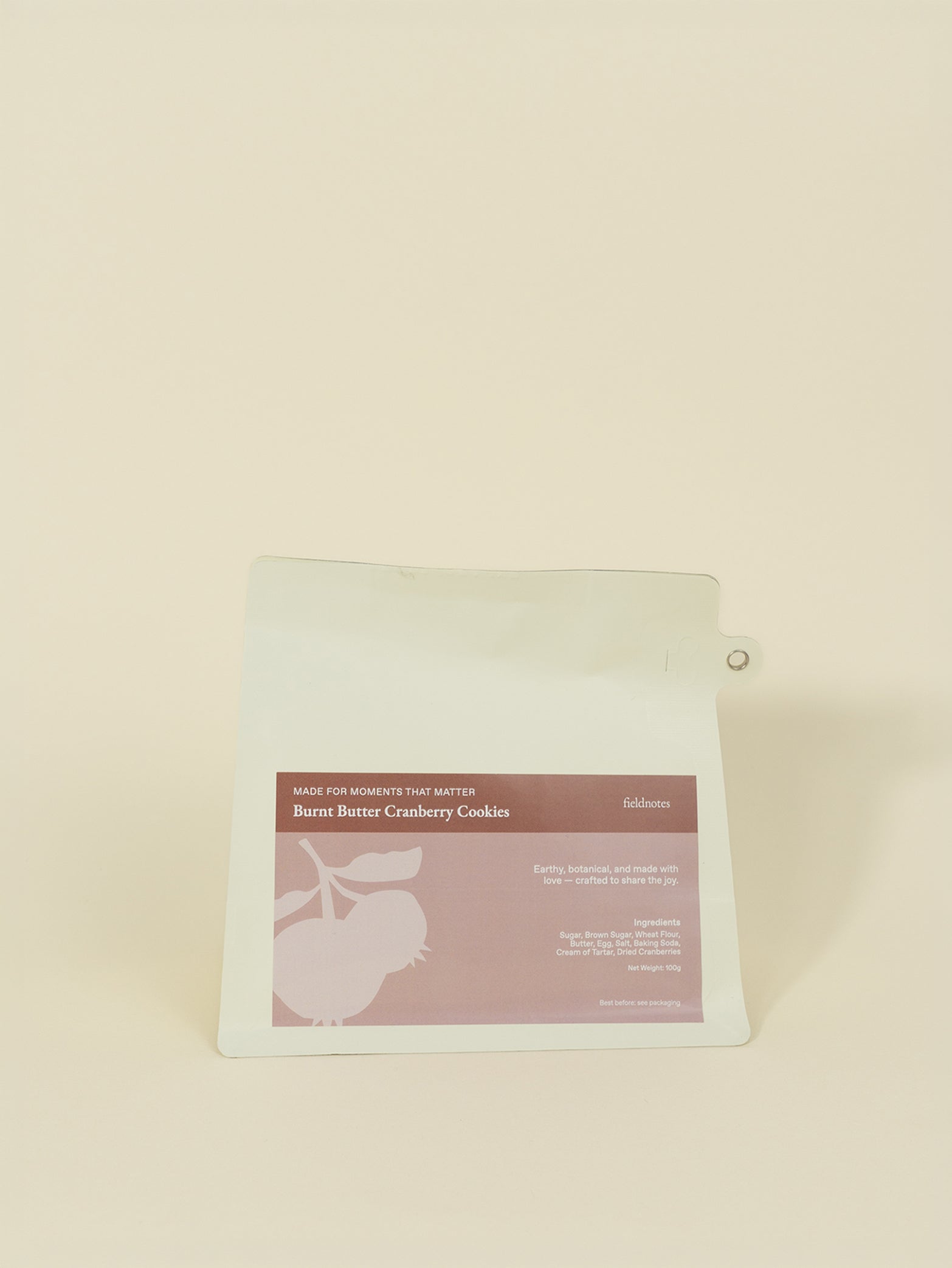 Burnt Butter Cranberry Cookies (Pouch)