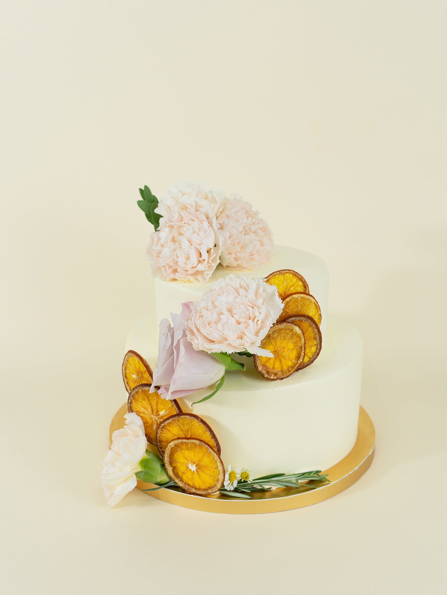 [5 days in advance] Minimalist Sunburst Cake