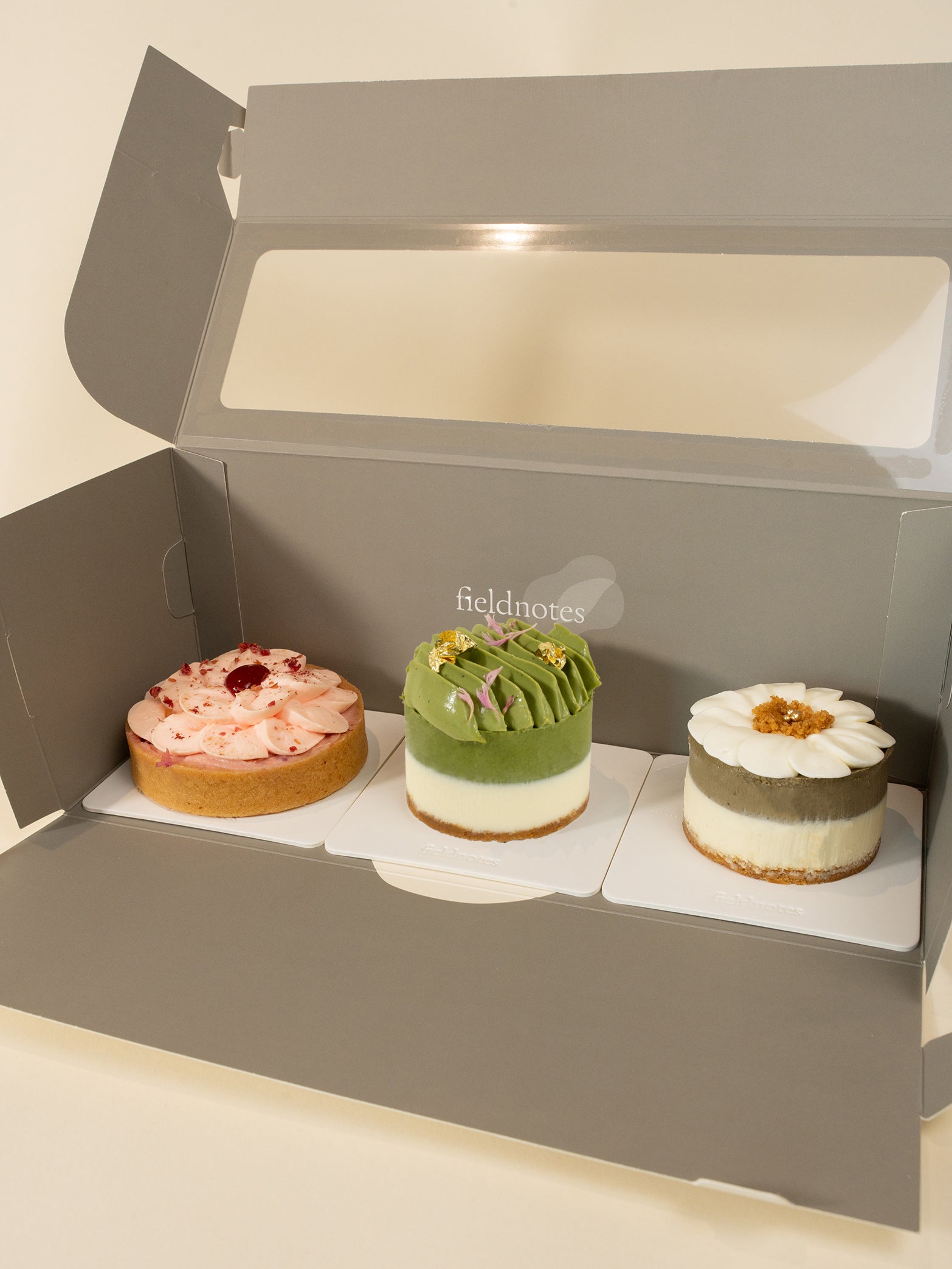 Garden Whispers | Assorted Cheesecakes & Tart Dessert Box