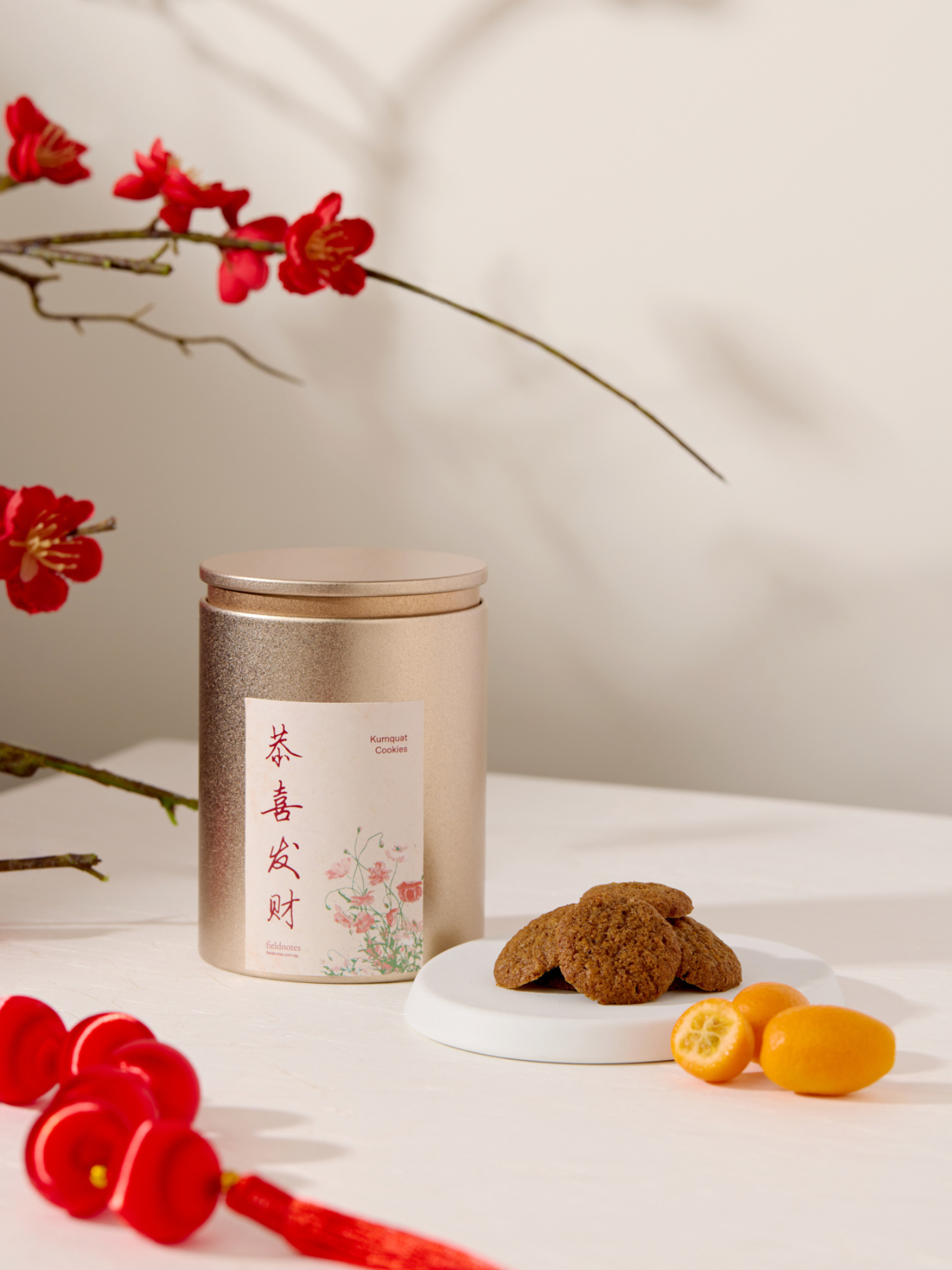 Limited CNY Edition: Kumquat Cookies l Fieldnotes Singapore