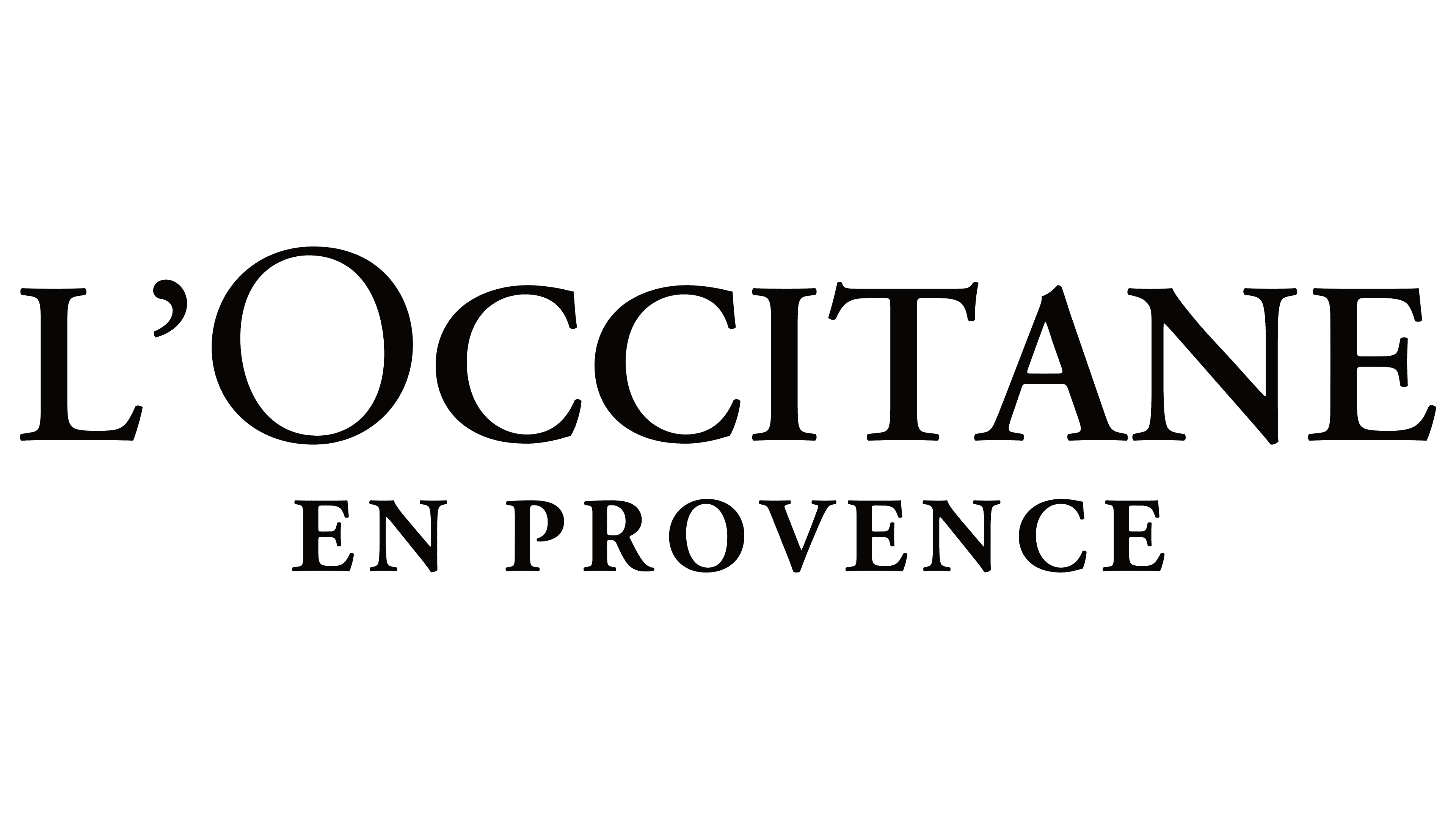 A 160x90 photo of the L'Occitane En Provence logo on a white background