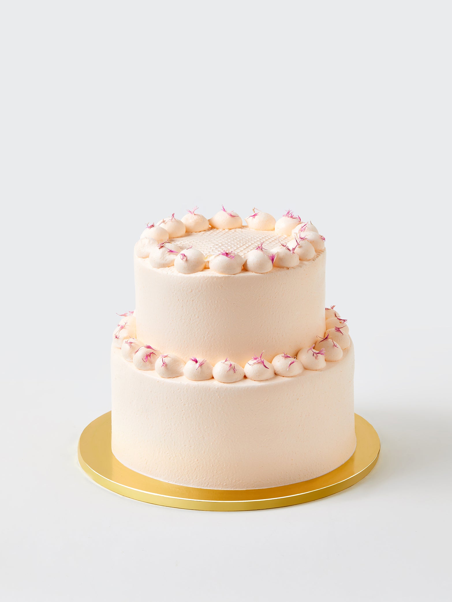 Melon Lychee Two Tier Cake