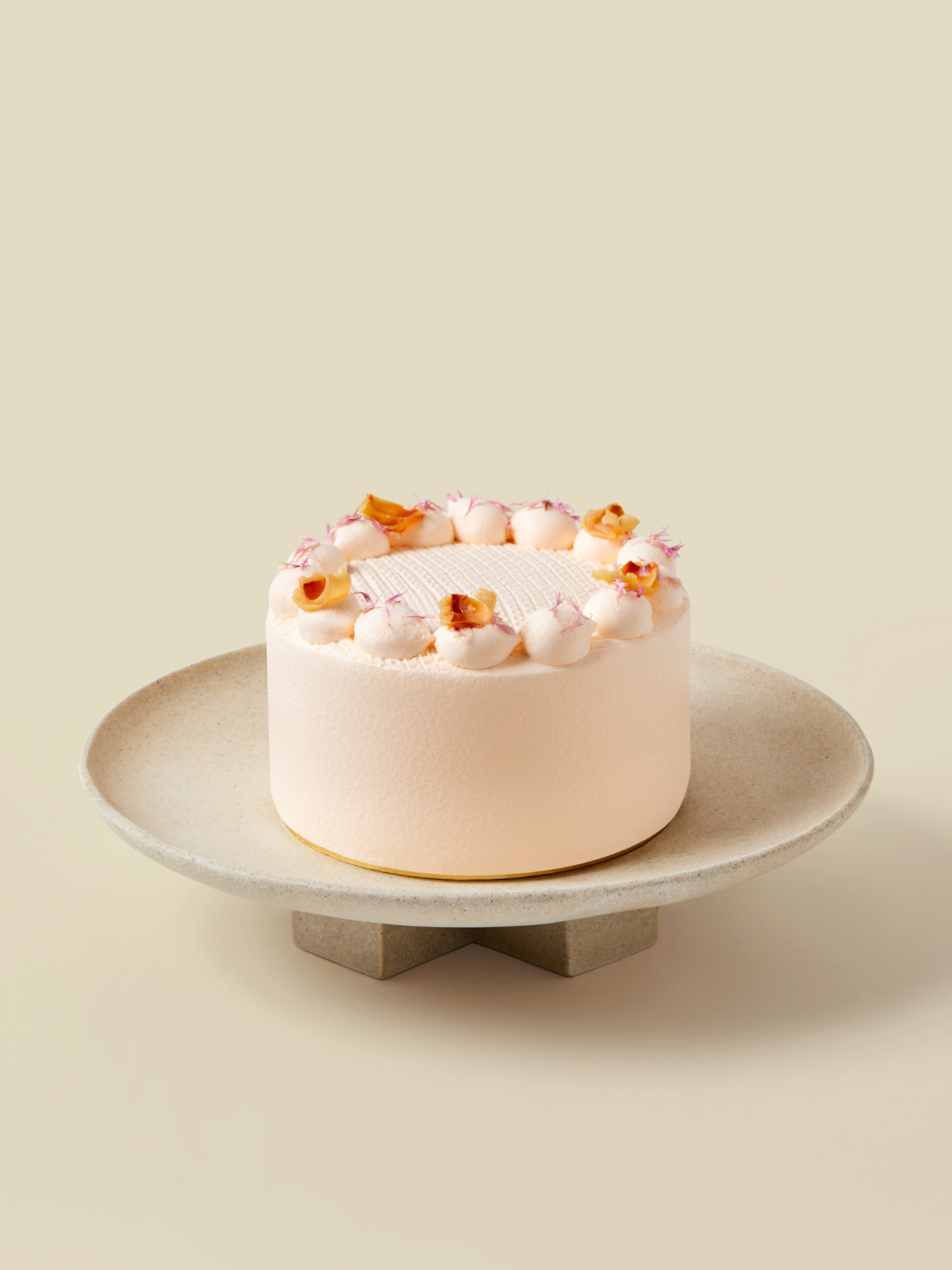 Melon Lychee Fresh Cream Cake | Fieldnotes Singapore