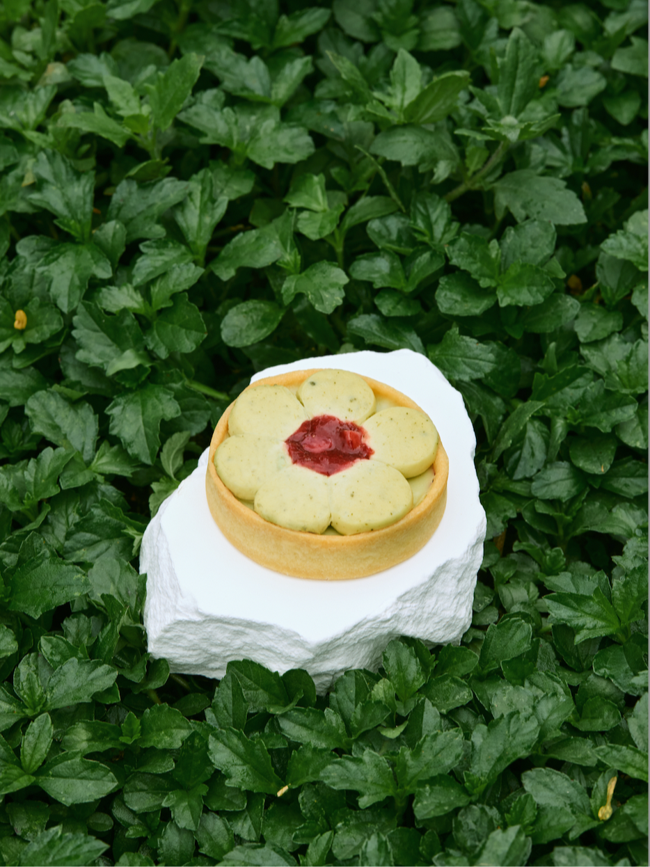 Strawberry Genmaicha Tarts (Box of 3)