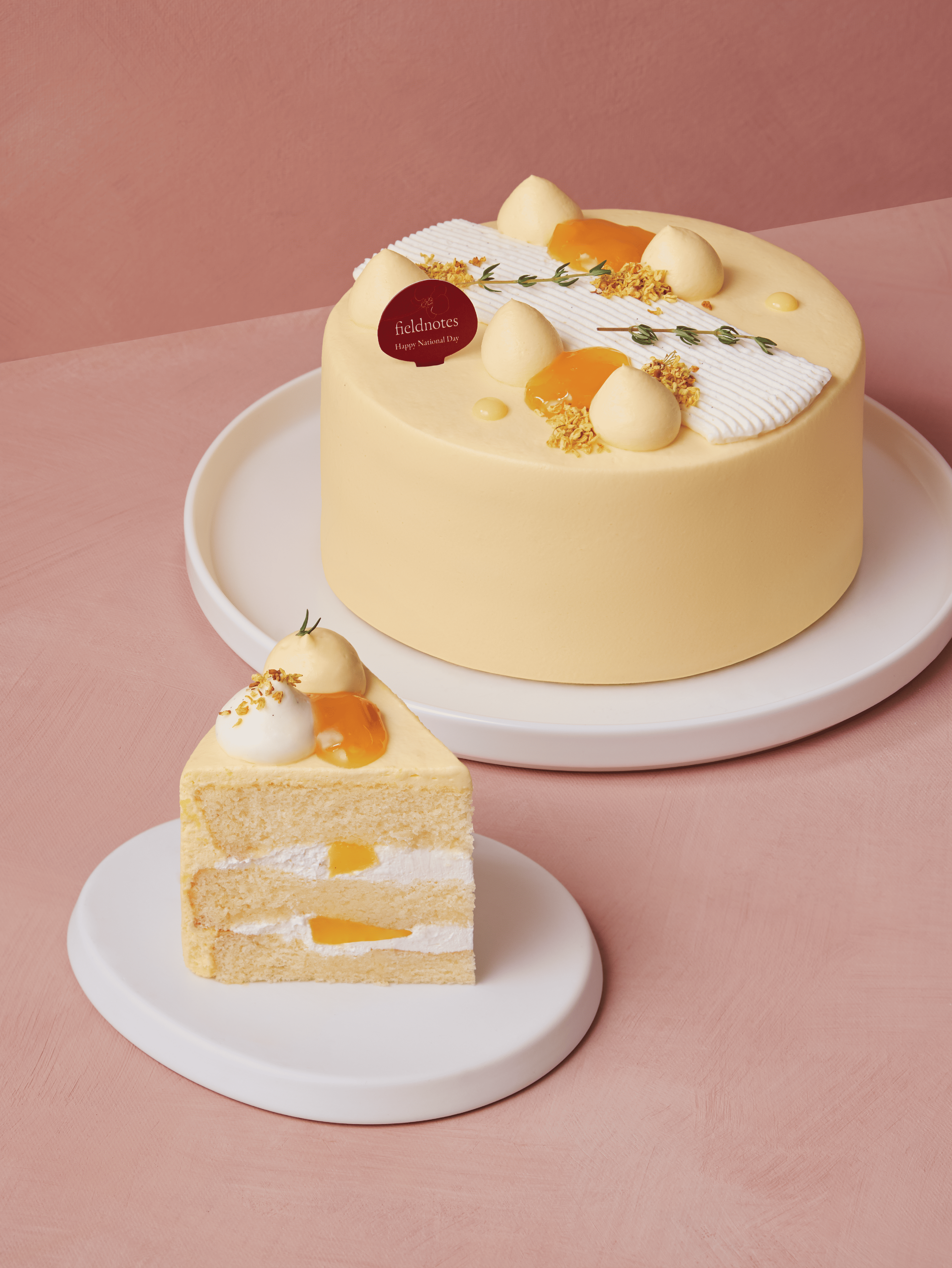 Golden Tropics | Mango Yuzu Cake National Day Exclusive