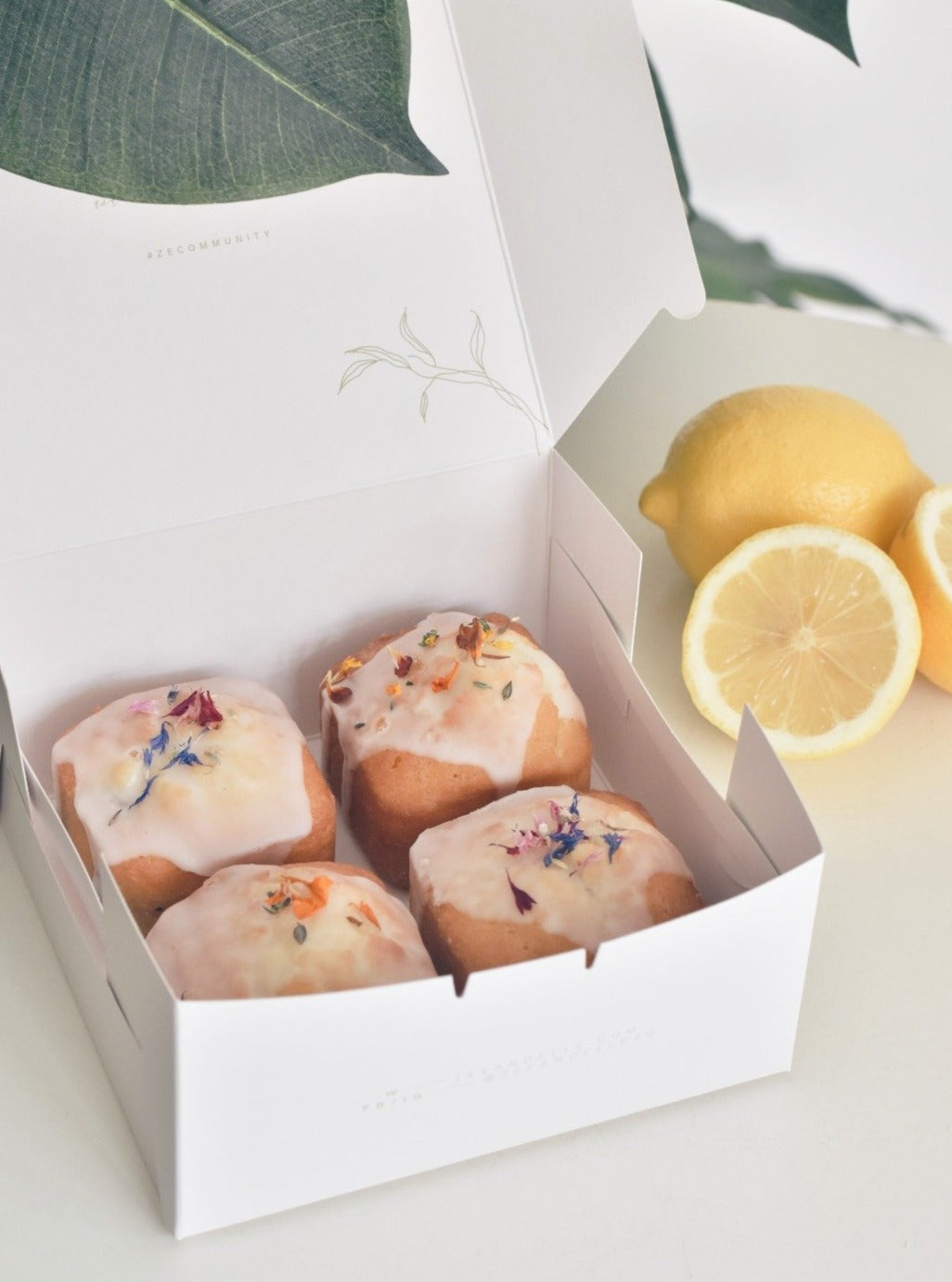 Assorted Lemon Loaves (Box of 4) | Zee & Elle Singapore