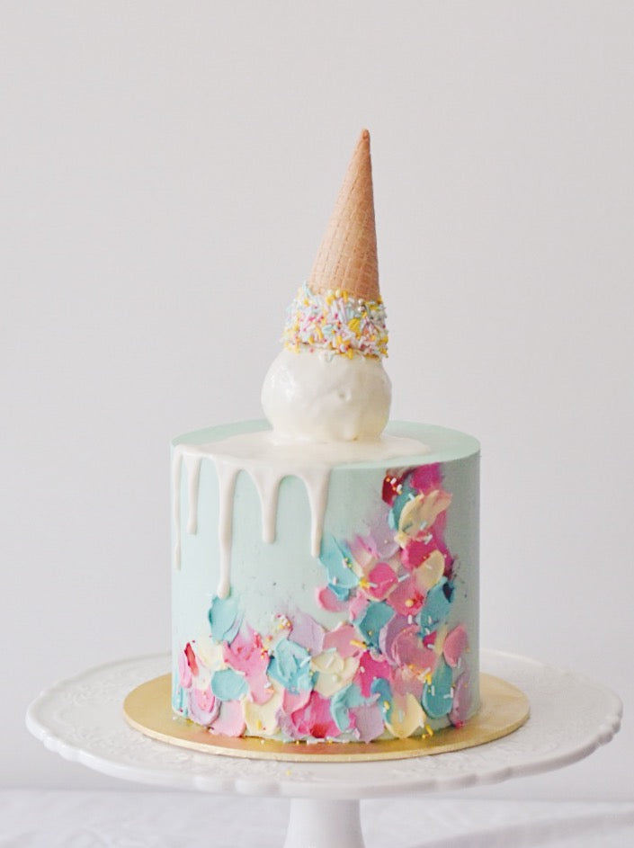 Online Confetti Melted Ice Cream Cake | Cakes. Sweets. Dessert Bars- Zee & Elle