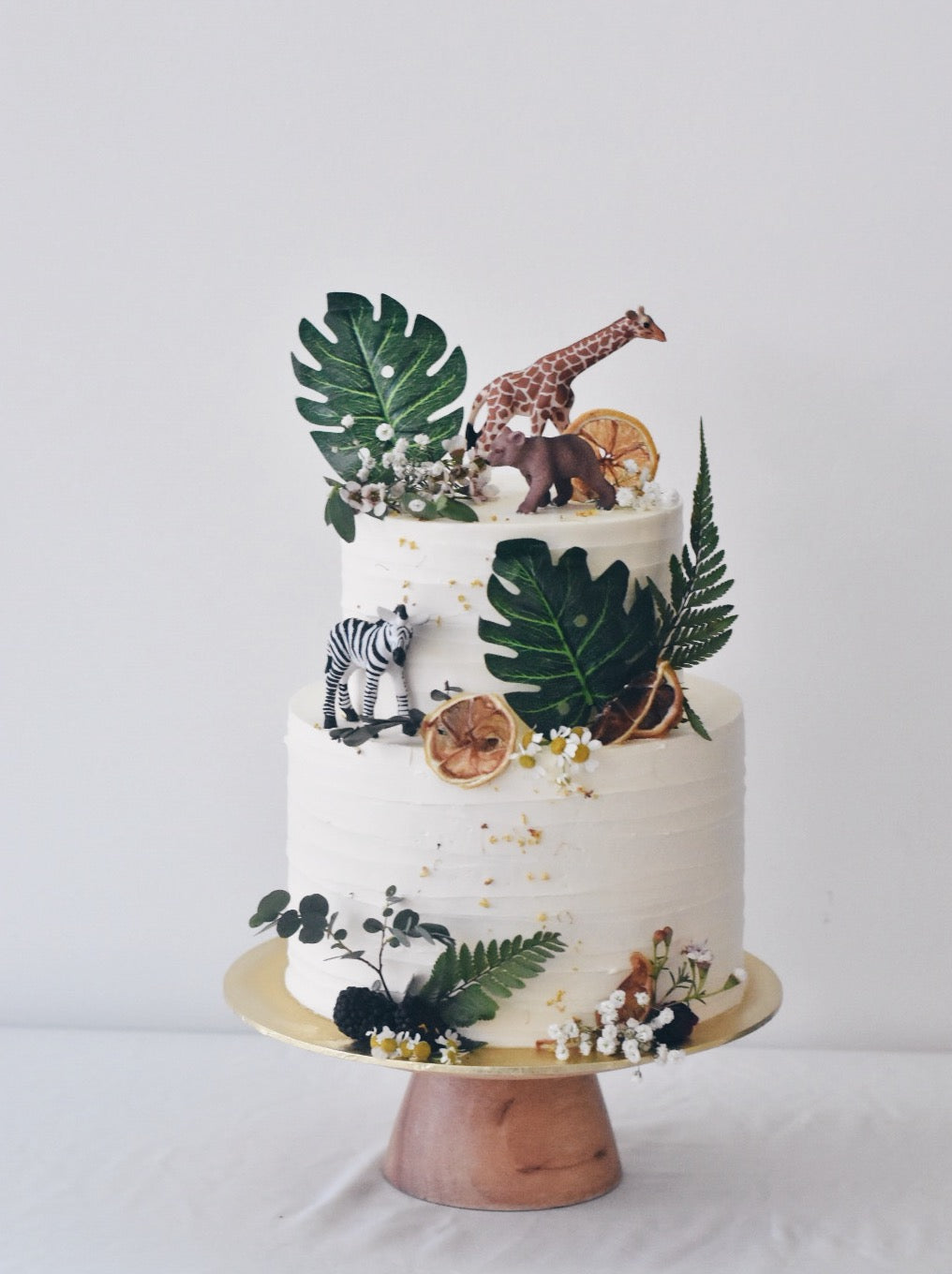 Customised Online Rustic Safari Birthday Cake | Zee & Elle